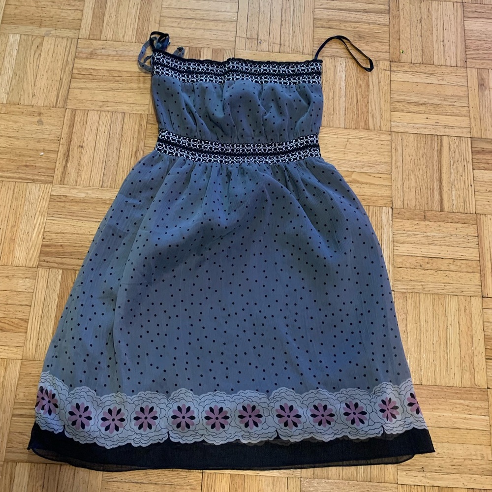 Smart Set Empire Waist Spaghetti Strap Dress